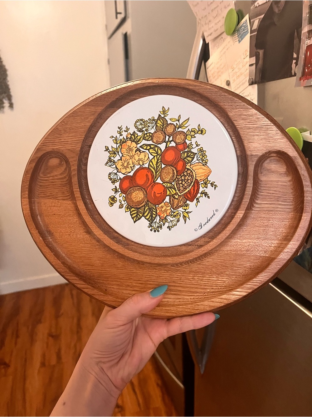 Vintage Cheese Plate